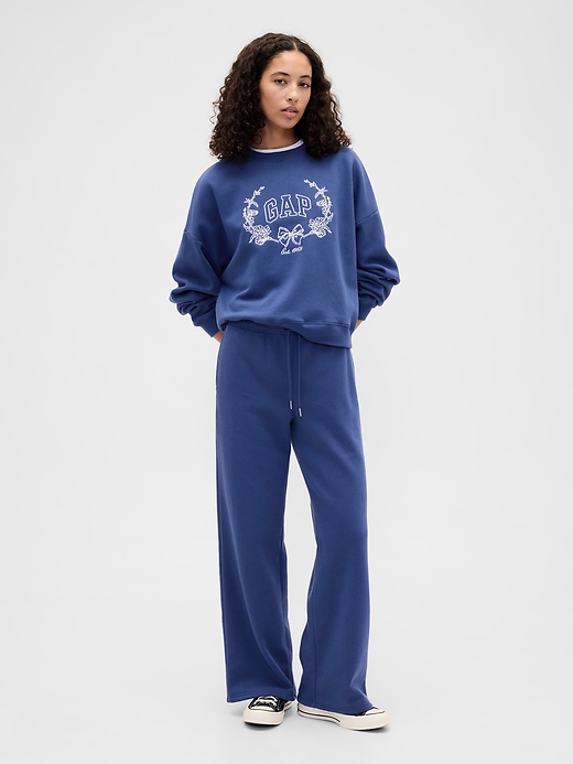 Image number 3 showing, Oversized Wedge Gap Logo Sweatshirt
