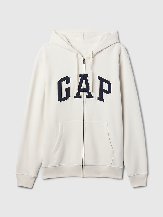 Image number 6 showing, Adult Relaxed Gap Logo Zip Hoodie