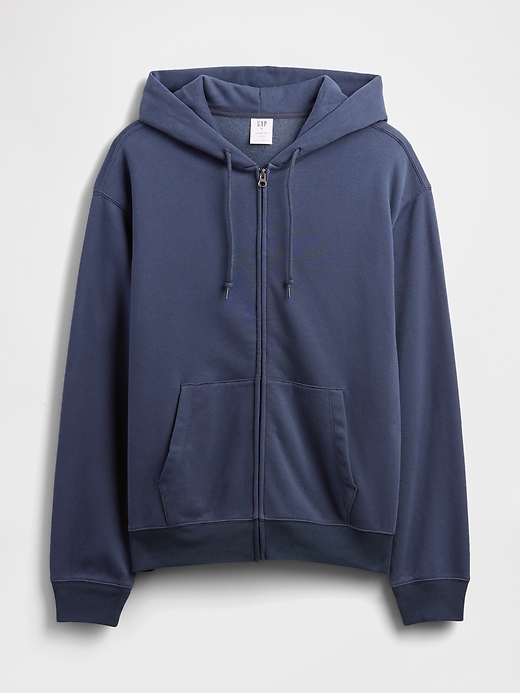 Image number 6 showing, Adult Vintage Soft Oversized Zip Hoodie