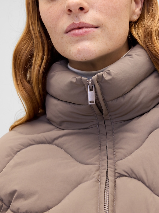 Image number 4 showing, Relaxed Quilted Nylon Jacket