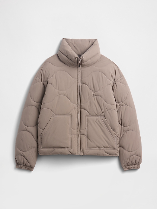 Image number 5 showing, Relaxed Quilted Nylon Jacket