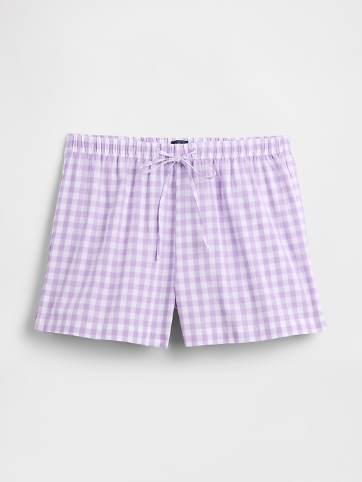 Image number 4 showing, Poplin PJ Shorts