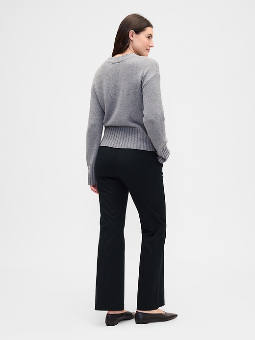 Image number 6 showing, Baby Boot Pants in Bi-Stretch