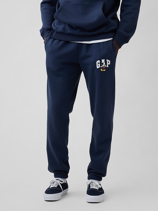 Image number 3 showing, Gap × Disney Mickey Mouse Relaxed Logo Joggers