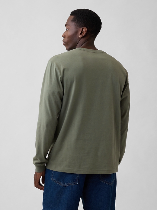 Image number 2 showing, Everyday Soft Relaxed Gap Mini-Logo T-Shirt