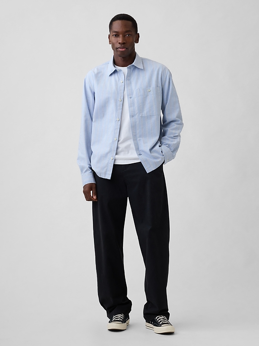 Image number 3 showing, Oxford Shirt in Boxy Fit