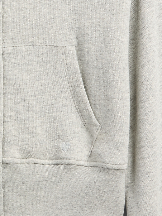 Image number 3 showing, Kids Relaxed Wedge Zip Hoodie
