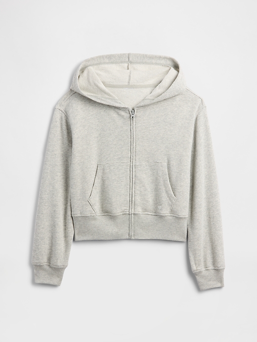 Image number 1 showing, Kids Relaxed Wedge Zip Hoodie