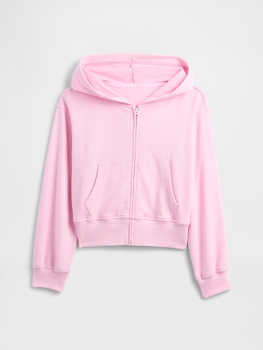 Image number 1 showing, Kids Relaxed Wedge Zip Hoodie