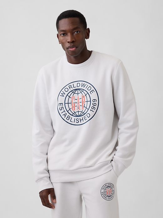 Image number 1 showing, Relaxed Gap Graphic Sweatshirt