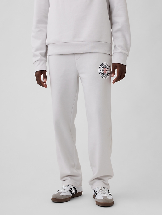 Image number 3 showing, Gap Graphic Straight-Leg Sweatpants