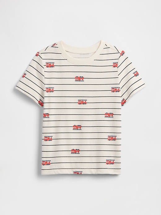 Image number 1 showing, babyGap Print Crewneck T-Shirt