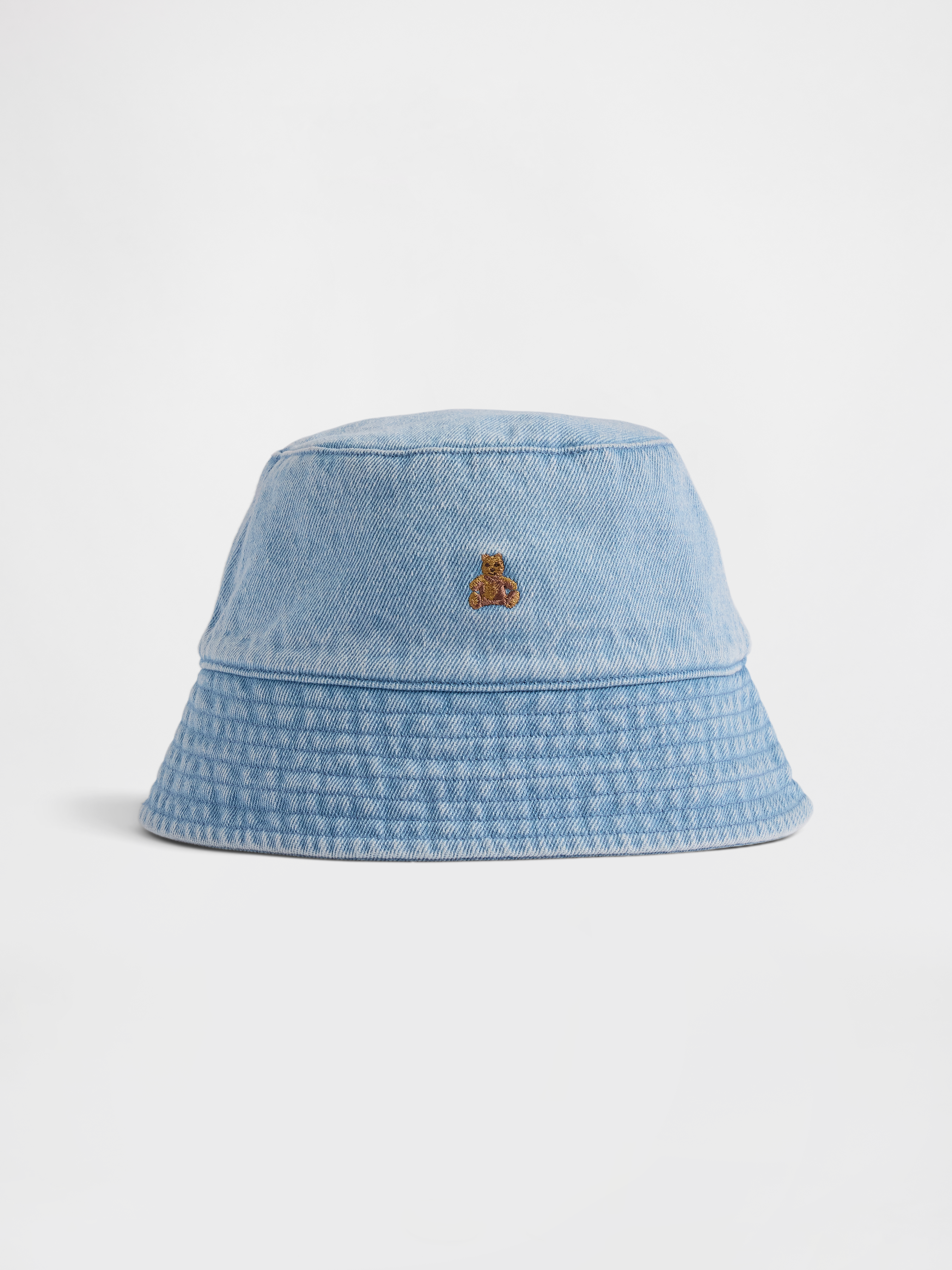 Baby Brannan Bear Denim Bucket Hat | Gap Factory