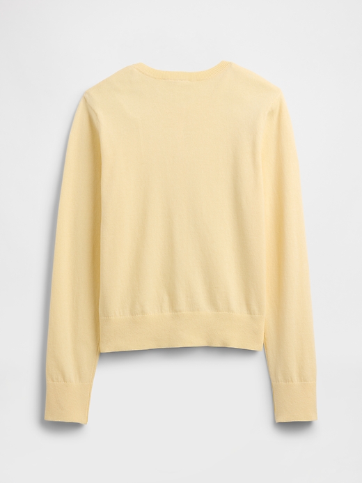 L'image numéro 2 présente Cardigan ras du cou pour Enfant