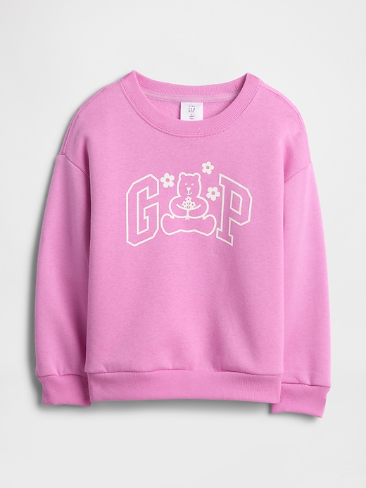 Image number 1 showing, babyGap Logo Relaxed Crewneck Sweatshirt