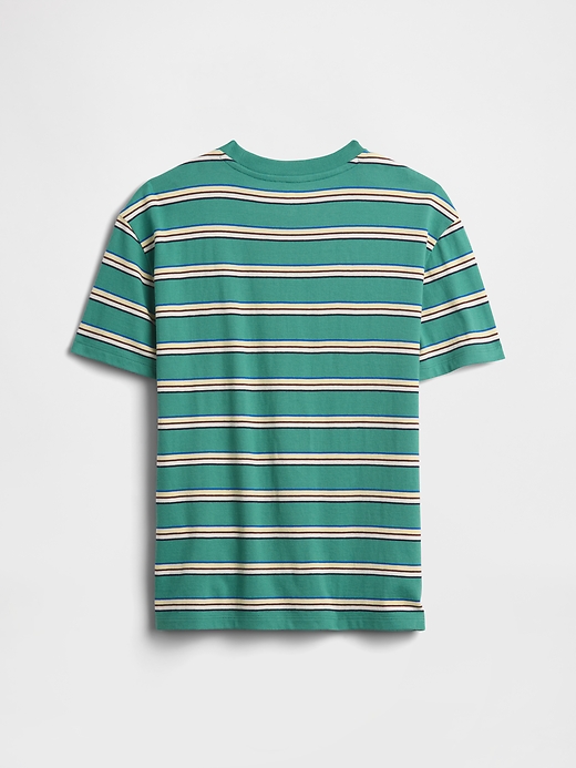 Image number 2 showing, Kids Everyday Soft Stripe Pocket T-Shirt