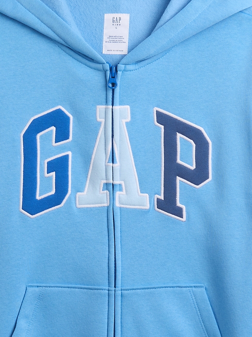 Image number 3 showing, Kids Relaxed Gap Logo Zip Hoodie