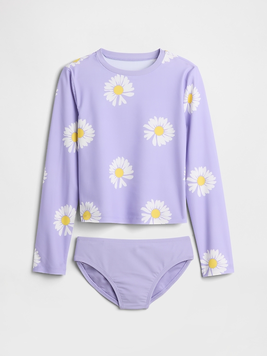 L'image numéro 1 présente Maillot de bain 2 pièces anti-UV court pour Enfant