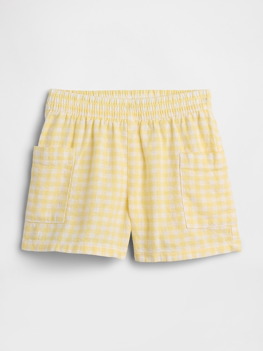 Image number 1 showing, babyGap Pull-On Linen-Blend Shorts