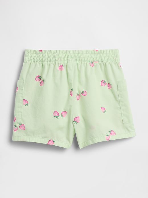 Image number 2 showing, babyGap Pull-On Linen-Blend Shorts