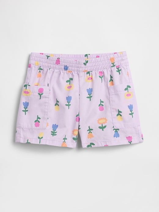 Image number 1 showing, babyGap Pull-On Linen-Blend Shorts