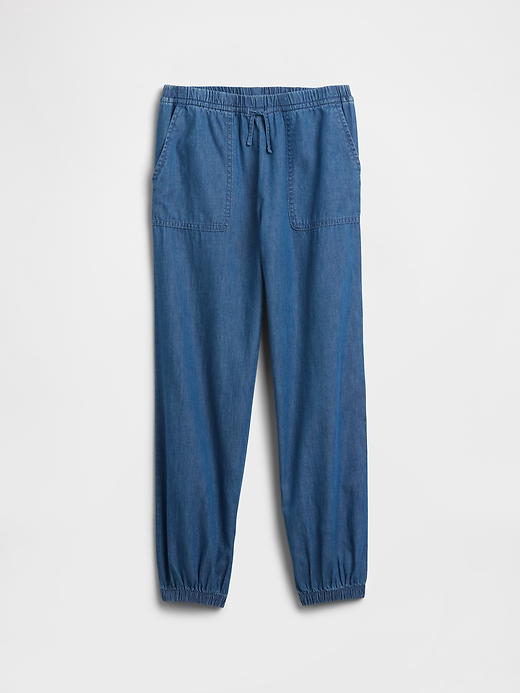 Image number 1 showing, Kids Pull-On Twill Utility Joggers