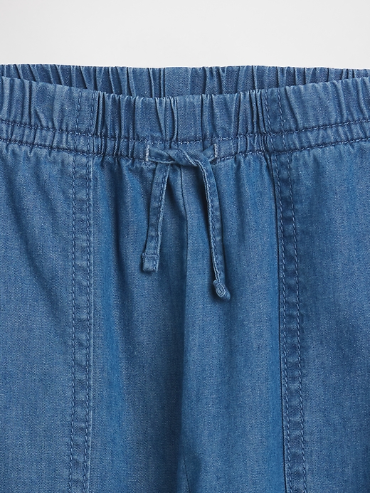 Image number 3 showing, Kids Pull-On Twill Utility Joggers