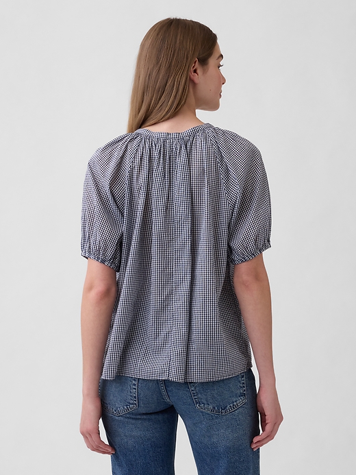 Oversized Puff Sleeve Top | Gap Factory