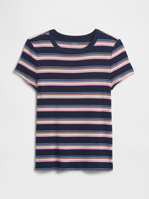 Image number 5 showing, Essential Ribbed Crewneck T-Shirt