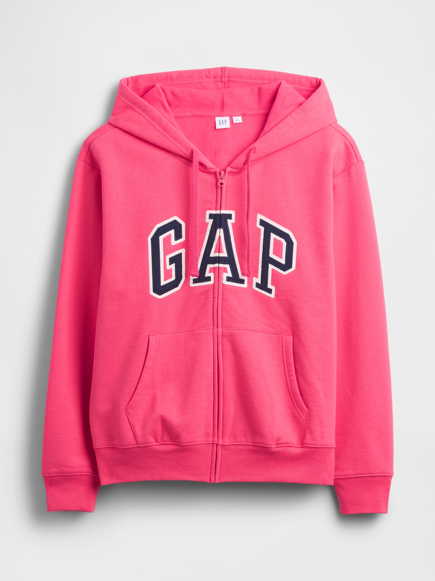 Relaxed Gap Logo Zip Hoodie | Gap Factory