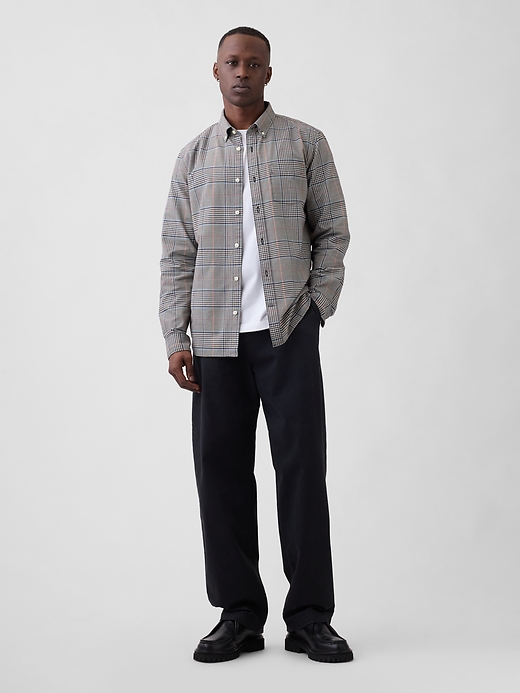 L'image numéro 3 présente Chemise Oxford coupe standard