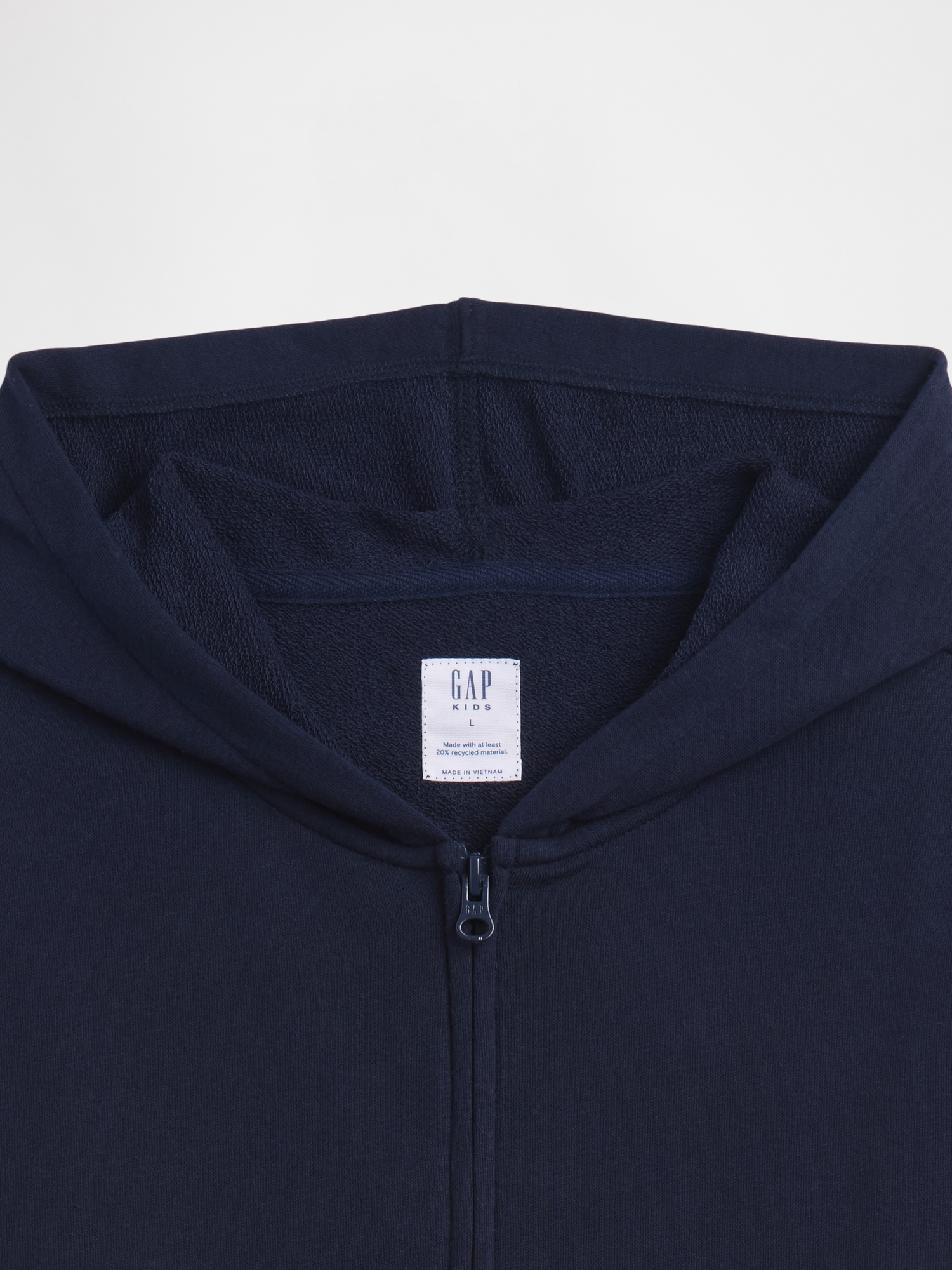 Kids Relaxed French Terry Zip Hoodie | Gap Factory
