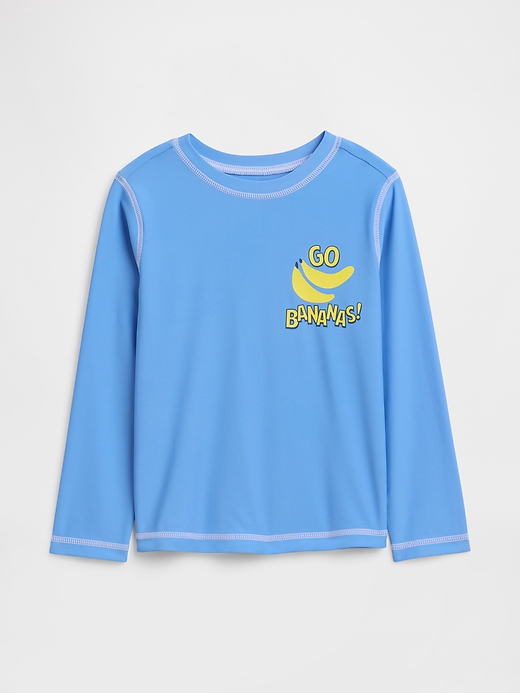 Image number 1 showing, babyGap Graphic Rash Guard