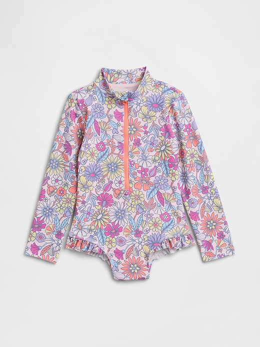 Image number 1 showing, babyGap One-Piece Rash Guard