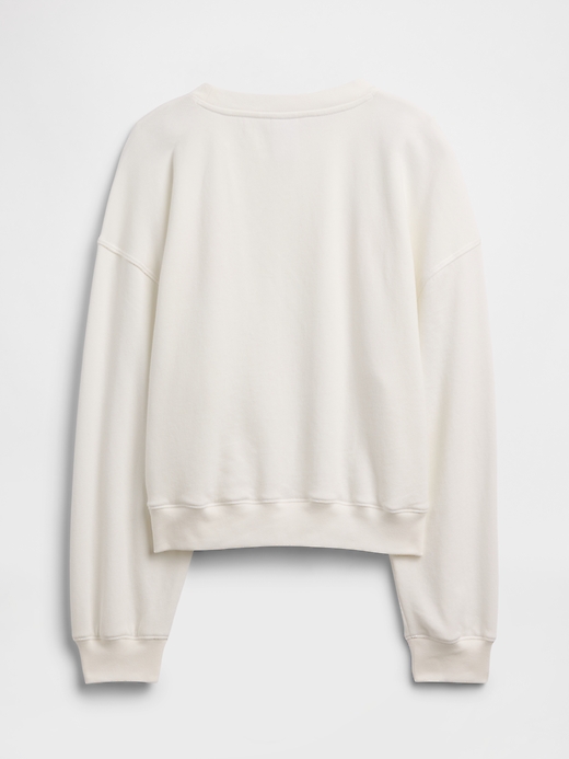 Image number 2 showing, Kids Oversized Wedge Graphic Sweatshirt