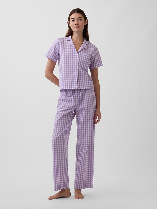 Image number 1 showing, Poplin PJ Pants