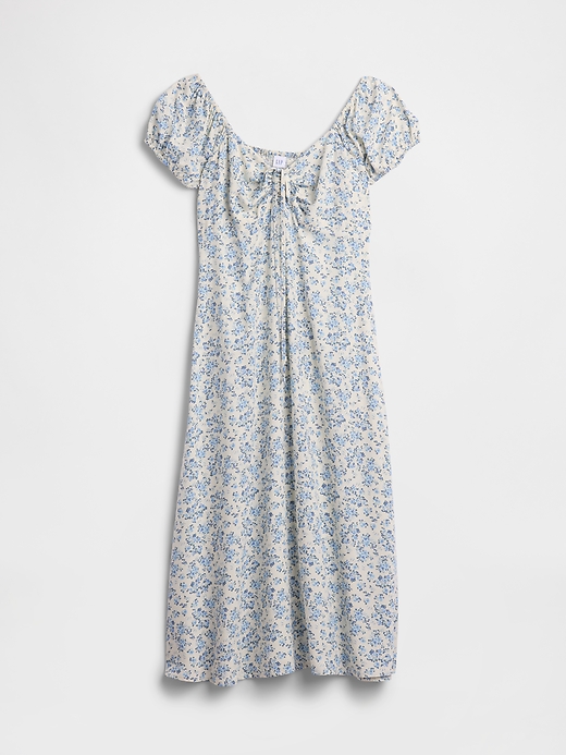 Image number 6 showing, Puff Sleeve Midi Dress