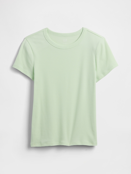 Image number 5 showing, Essential Ribbed Crewneck T-Shirt