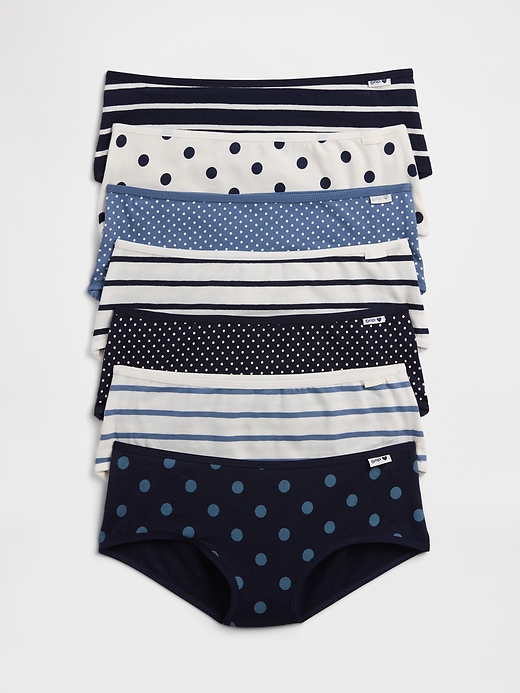 L'image numéro 1 présente Culottes taille basse pour Enfant (lot de 7)