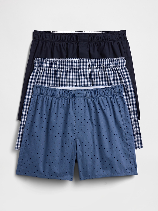 Image number 1 showing, 4" Relaxed Boxers (3-Pack)