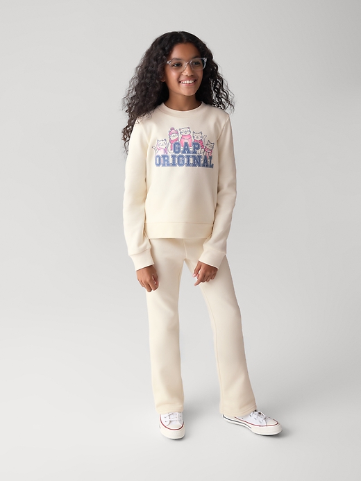 Image number 4 showing, Kids Relaxed Gap Logo Bootcut Joggers