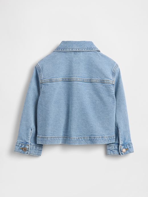 Image number 2 showing, babyGap Embroidered Denim Jacket