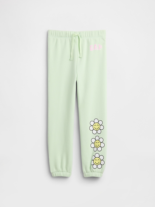 Image number 1 showing, babyGap Relaxed Pull-On Logo Joggers
