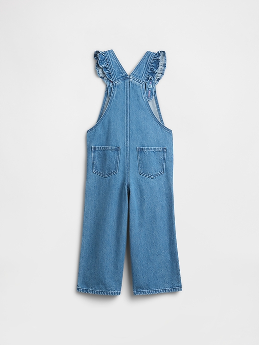 Image number 2 showing, babyGap Embroidered Denim Overalls