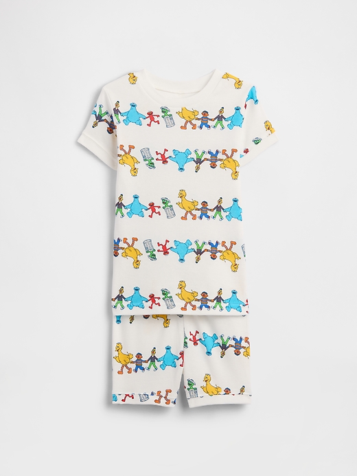 Image number 1 showing, babyGap Sesame Street 100% Organic Cotton PJ Set
