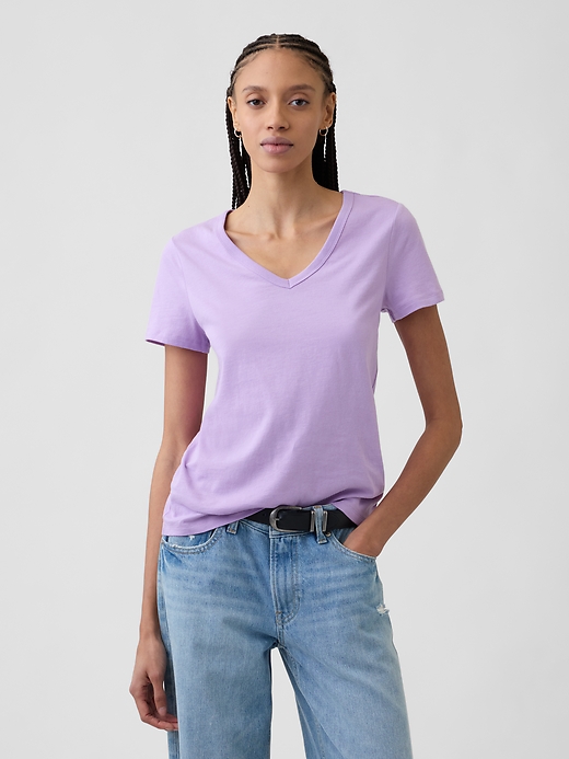 Image number 1 showing, Favorite V-Neck T-Shirt