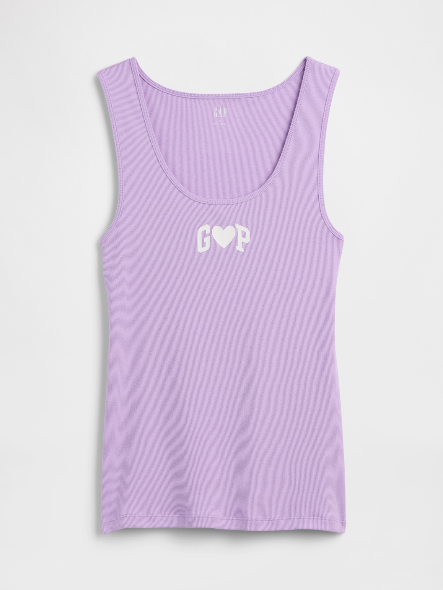 トップス salvation Y16AsymmetricDrapedTank Gap Logo Ribbed Tank Top | Gap Factory