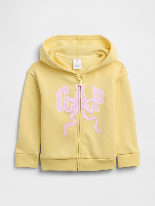 Image number 1 showing, babyGap Relaxed Logo Zip Hoodie