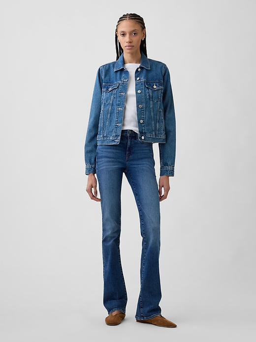 Image number 1 showing, Mid Rise Universal Baby Boot Jeans