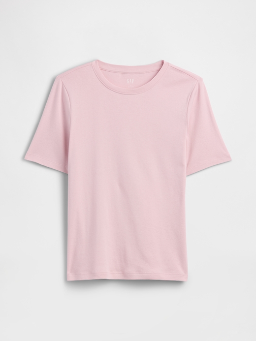 Image number 5 showing, Modern Ribbed Crewneck T-Shirt